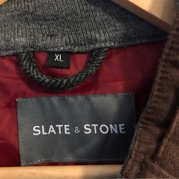 Slate & Stone Bomber Style Tweed Jacket. Men’s XL. - Picture 5 of 7